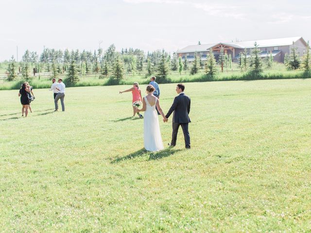 Michael and Ellen&apos;s wedding in Cochrane, Alberta 626