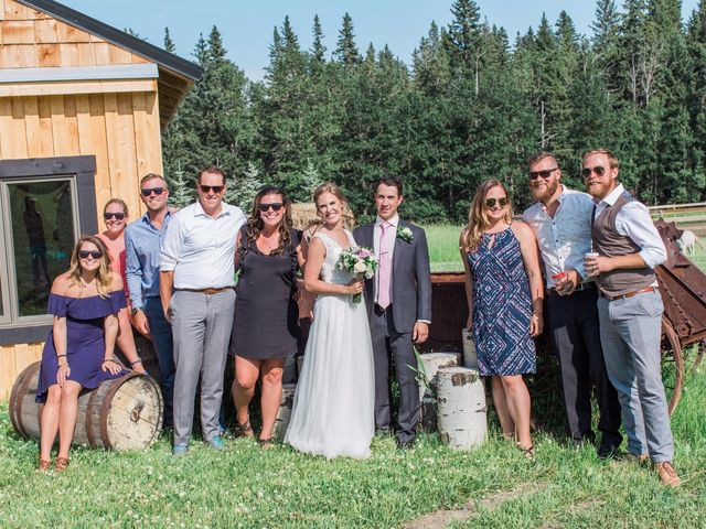 Michael and Ellen&apos;s wedding in Cochrane, Alberta 627