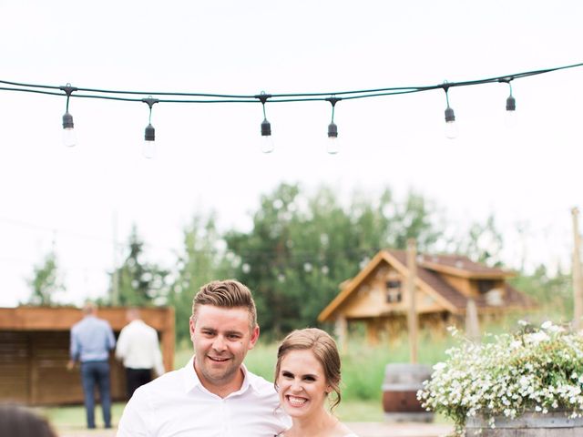 Michael and Ellen&apos;s wedding in Cochrane, Alberta 689