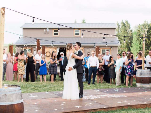 Michael and Ellen&apos;s wedding in Cochrane, Alberta 890