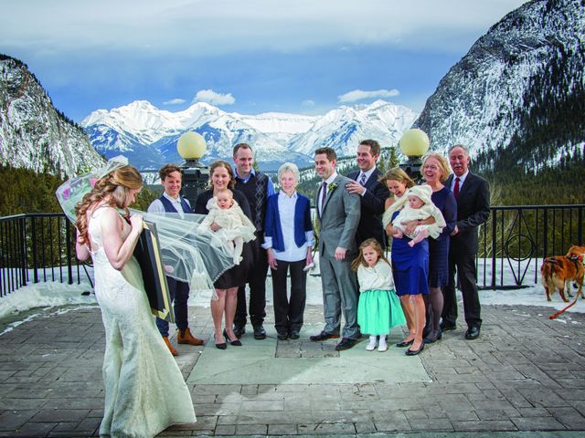 Matt and Donna&apos;s wedding in Banff, Alberta 18