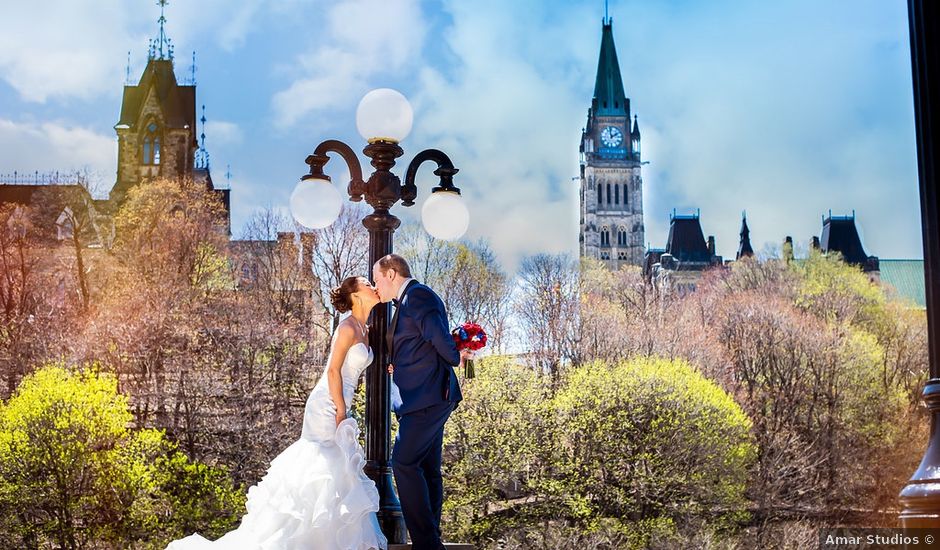 Chris and Michelle's wedding in Ottawa, Ontario