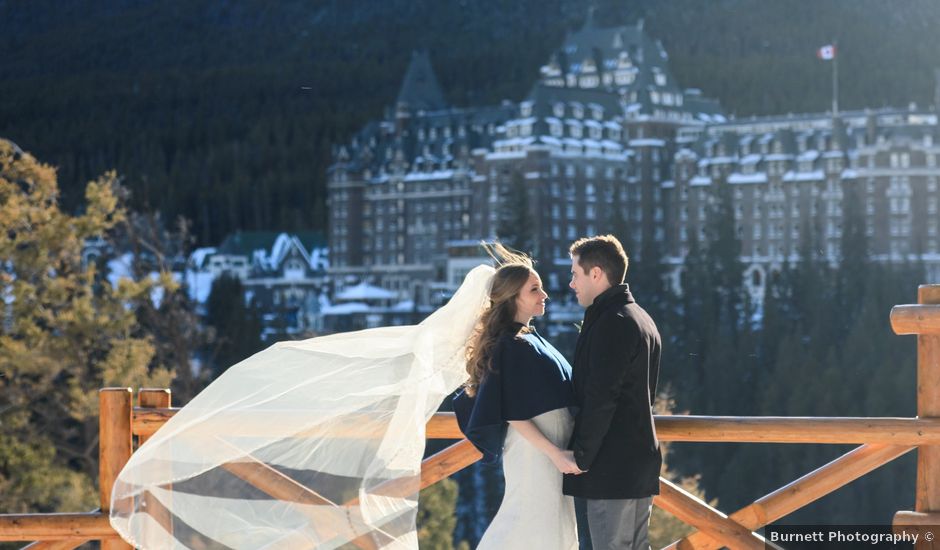 Matt and Donna's wedding in Banff, Alberta
