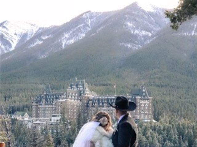 Piotr and Nicki&apos;s wedding in Banff, Alberta 3