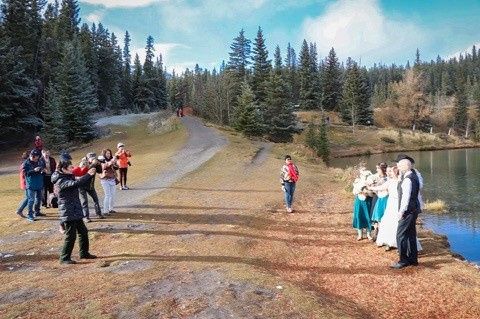 Piotr and Nicki's wedding in Banff, Alberta 6