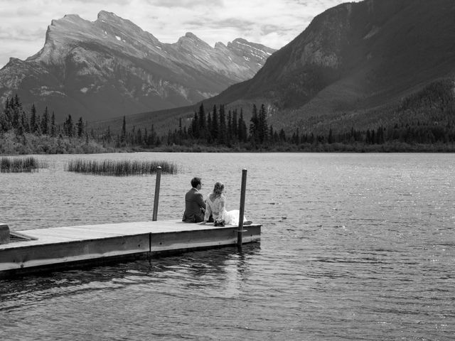 Rob and Victoria&apos;s wedding in Banff, Alberta 9