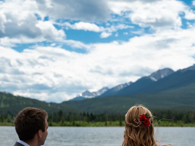 Rob and Victoria&apos;s wedding in Banff, Alberta 10