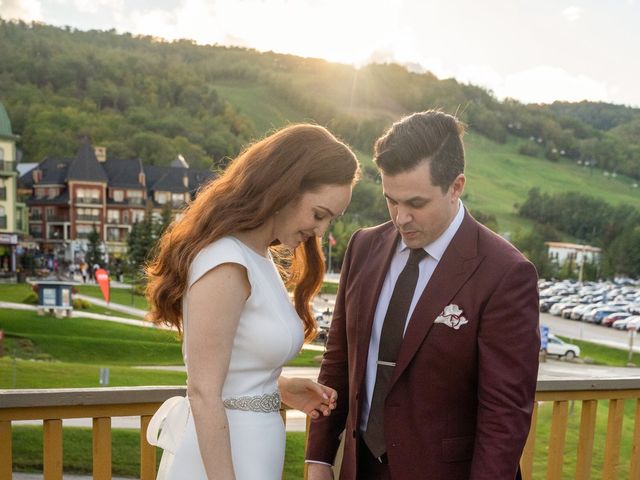 Jeff and Katie&apos;s wedding in Blue Mountains, Ontario 18