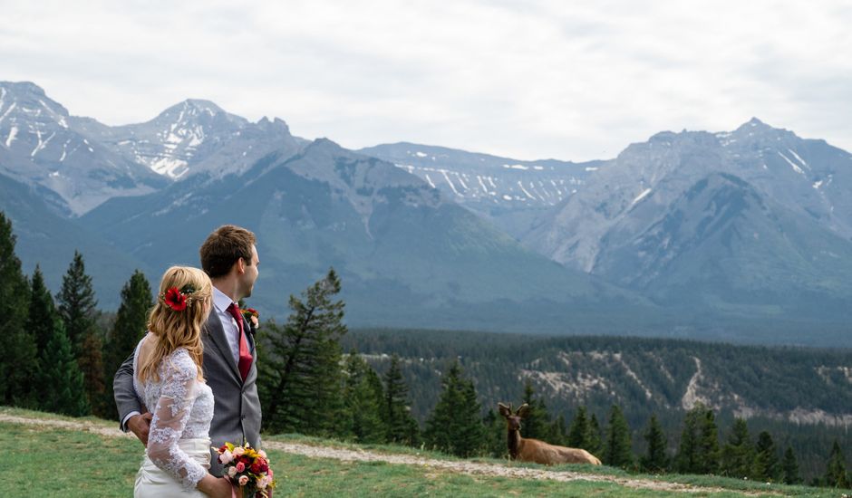 Rob and Victoria's wedding in Banff, Alberta