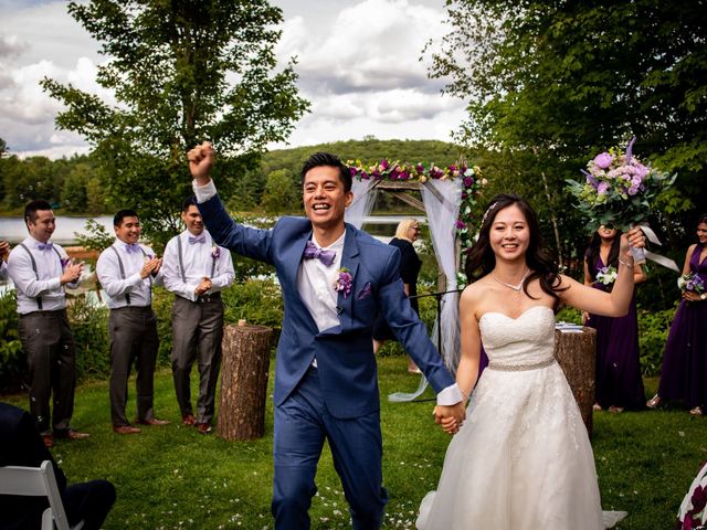 Zhen and A Minh&apos;s wedding in Port Sydney, Ontario 58