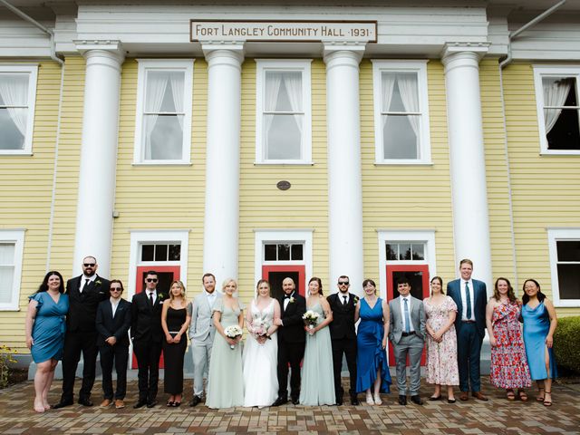 Brad and Natalie's wedding in Fort Langley, British Columbia 36