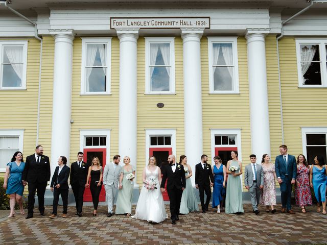 Brad and Natalie's wedding in Fort Langley, British Columbia 37