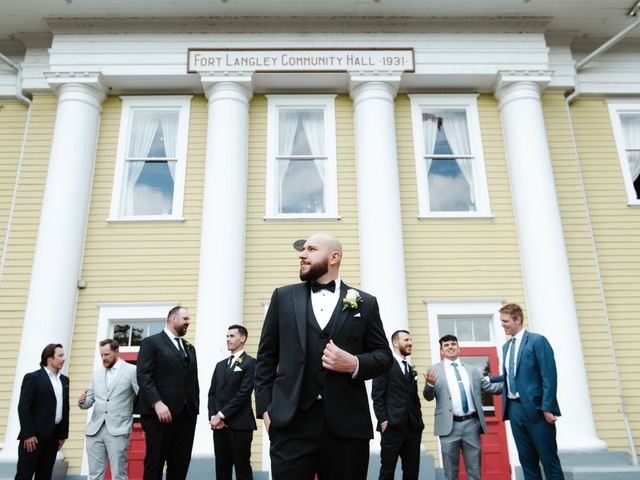 Brad and Natalie's wedding in Fort Langley, British Columbia 39