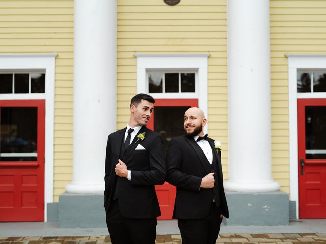 Brad and Natalie's wedding in Fort Langley, British Columbia 41