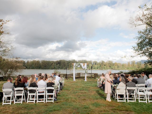 Brad and Natalie's wedding in Fort Langley, British Columbia 55