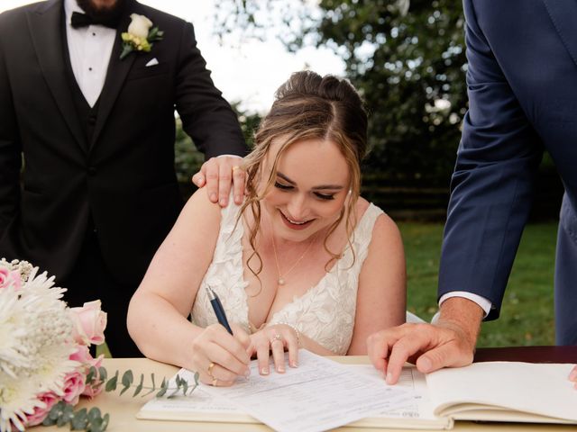 Brad and Natalie's wedding in Fort Langley, British Columbia 64