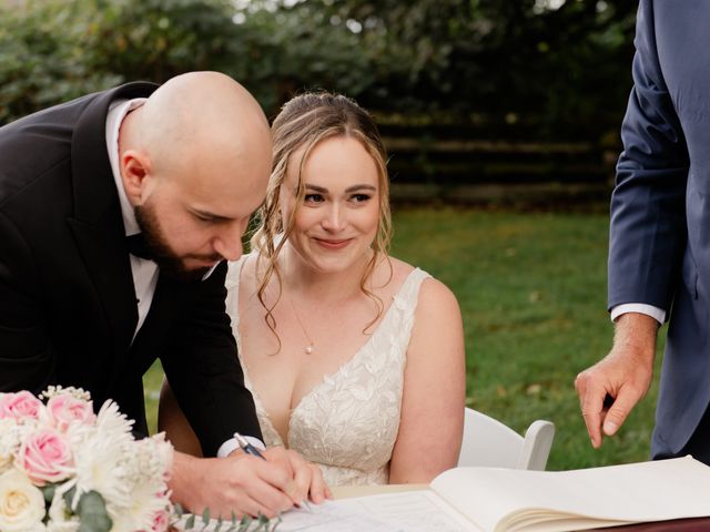 Brad and Natalie's wedding in Fort Langley, British Columbia 66