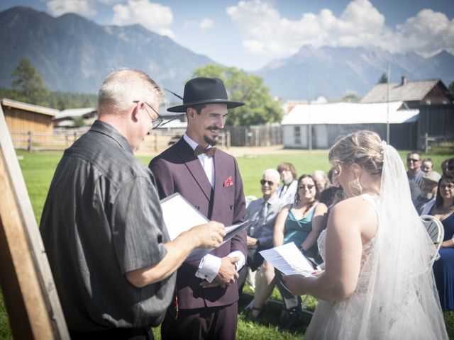 Joe and Chyanne's wedding in Cranbrook, British Columbia 7