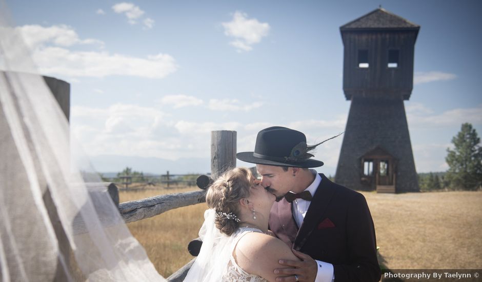 Joe and Chyanne's wedding in Cranbrook, British Columbia