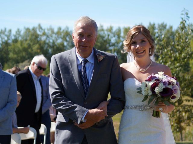 Darci and Jessica&apos;s wedding in Lacombe County, Alberta 5