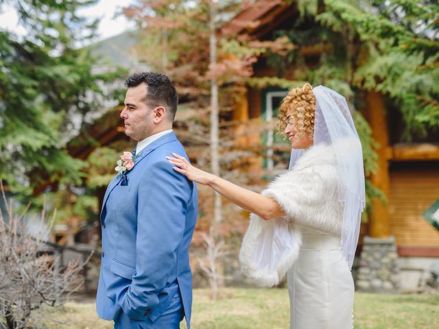 Renan and Isha&apos;s wedding in Banff, Alberta 36