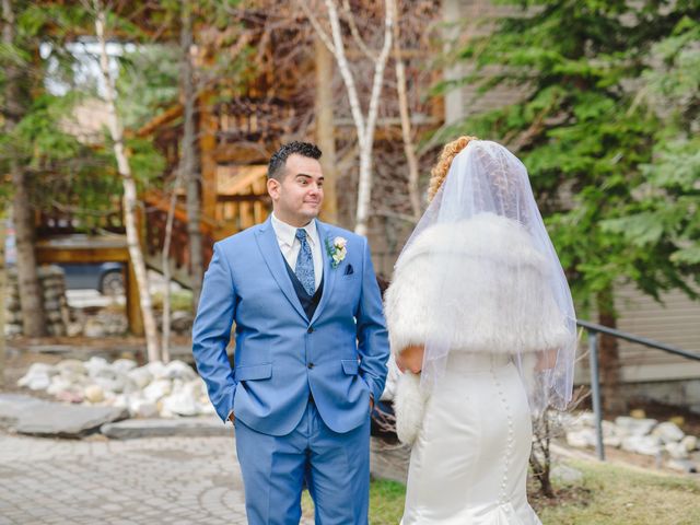Renan and Isha&apos;s wedding in Banff, Alberta 38
