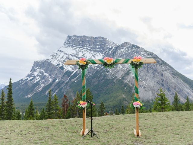 Renan and Isha&apos;s wedding in Banff, Alberta 53