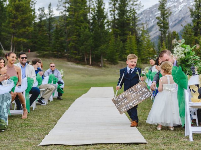 Renan and Isha&apos;s wedding in Banff, Alberta 56