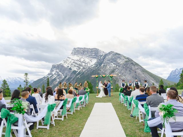 Renan and Isha&apos;s wedding in Banff, Alberta 67