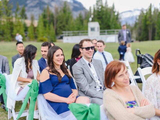 Renan and Isha&apos;s wedding in Banff, Alberta 85