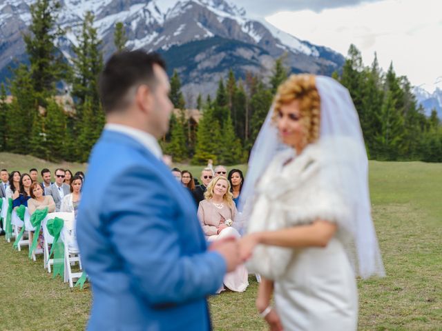 Renan and Isha&apos;s wedding in Banff, Alberta 88