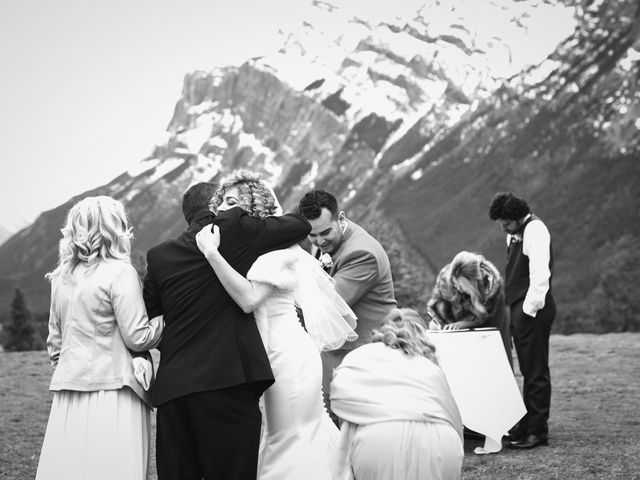 Renan and Isha&apos;s wedding in Banff, Alberta 95