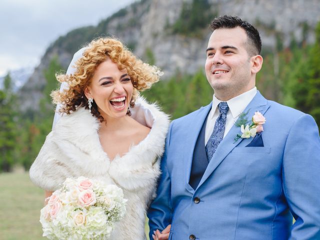 Renan and Isha&apos;s wedding in Banff, Alberta 97