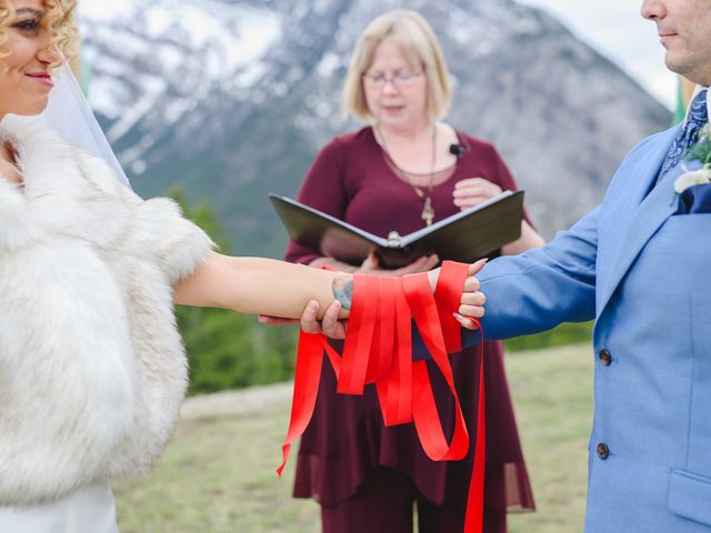 Renan and Isha&apos;s wedding in Banff, Alberta 99