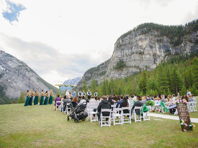 Renan and Isha&apos;s wedding in Banff, Alberta 104