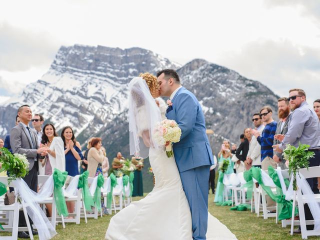 Renan and Isha&apos;s wedding in Banff, Alberta 107