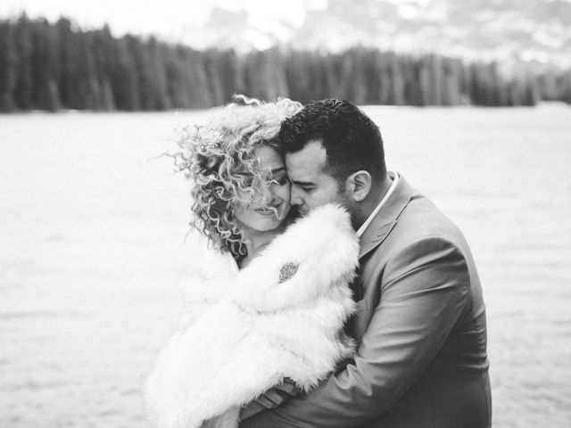Renan and Isha&apos;s wedding in Banff, Alberta 138
