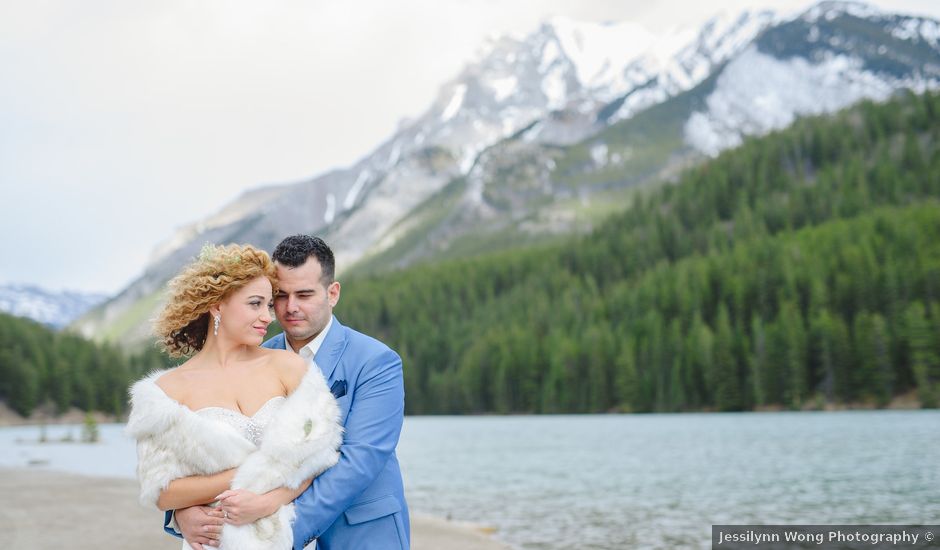 Renan and Isha's wedding in Banff, Alberta