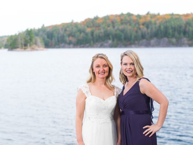 Jeff and Laura&apos;s wedding in Algonquin Highlands, Ontario 75