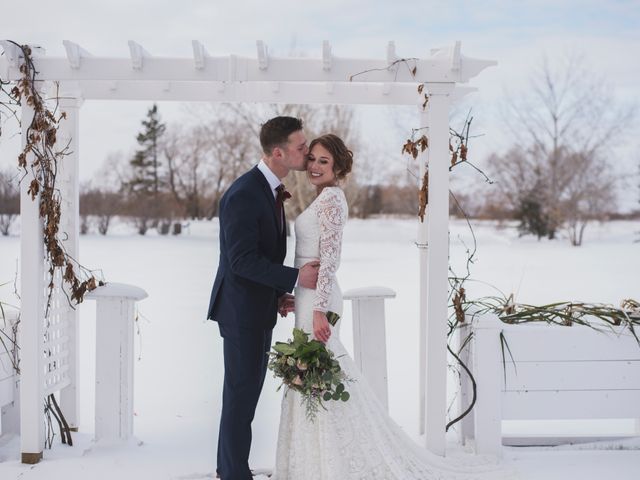 Brady and Tara&apos;s wedding in Lloydminster, Alberta 9