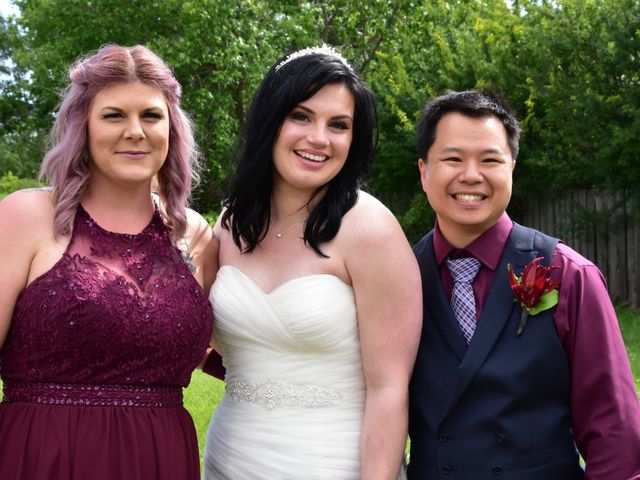 Elvis and Danielle&apos;s wedding in Lacombe County, Alberta 13
