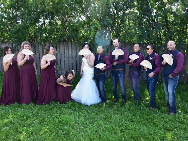 Elvis and Danielle&apos;s wedding in Lacombe County, Alberta 14