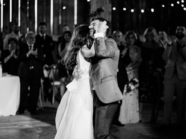 Rabin and Cassandra&apos;s wedding in Alton, Ontario 28