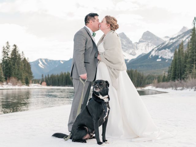 Marc and Trish&apos;s wedding in Canmore, Alberta 5