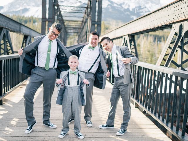 Marc and Trish&apos;s wedding in Canmore, Alberta 6