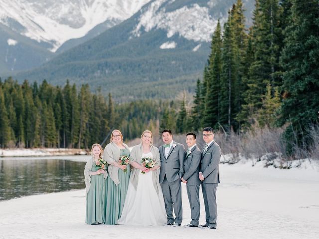 Marc and Trish&apos;s wedding in Canmore, Alberta 9