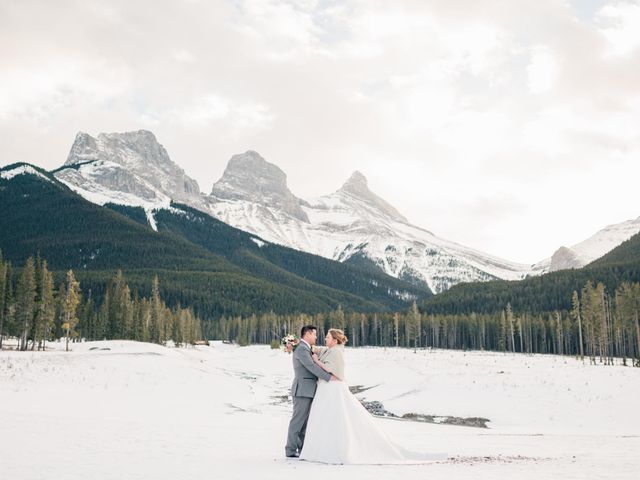 Marc and Trish&apos;s wedding in Canmore, Alberta 1