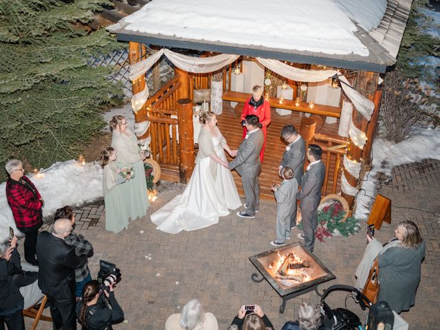 Marc and Trish&apos;s wedding in Canmore, Alberta 13