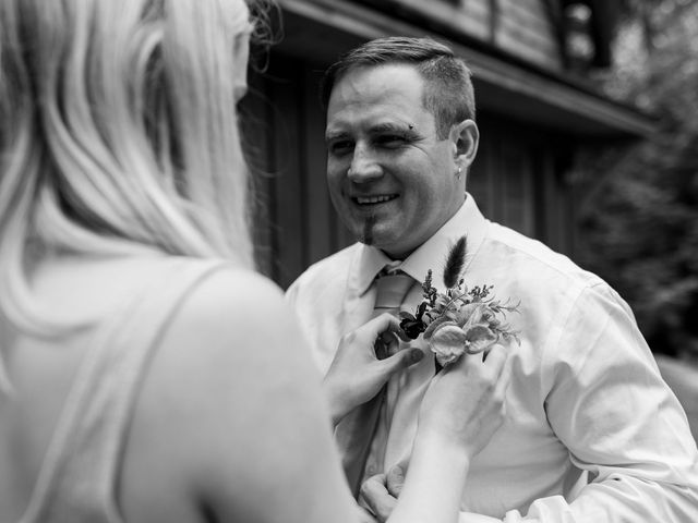 Crystal and Del's wedding in Valemount, British Columbia 4