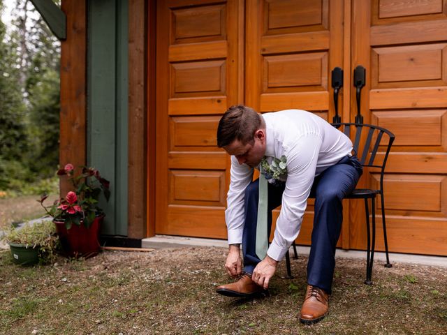 Crystal and Del's wedding in Valemount, British Columbia 5